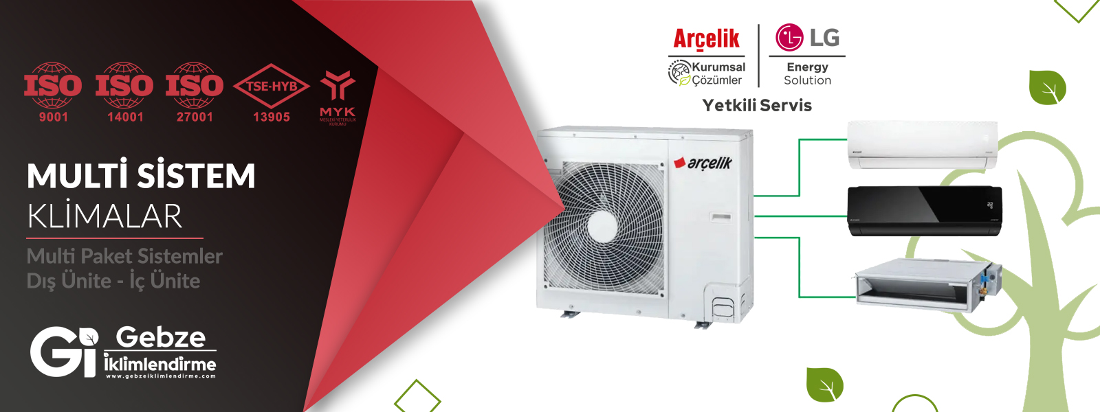 multi sistem klimalar